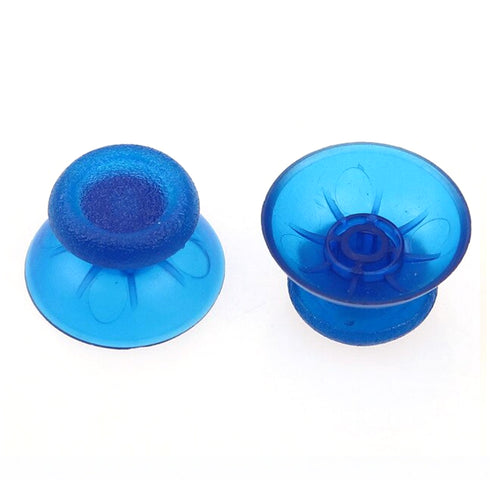 2 x Clear Blue PS4 Analog Sticks